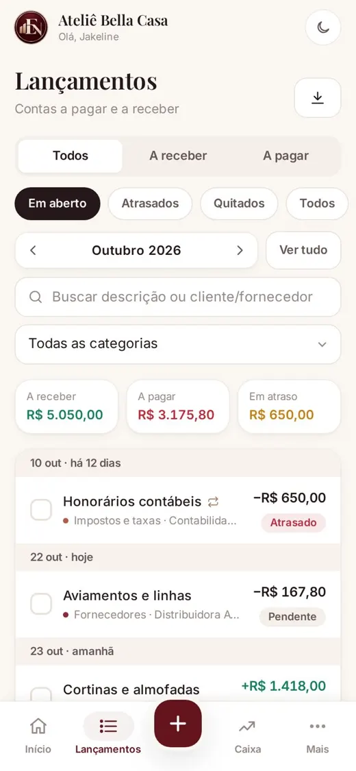 Baixa de várias de uma vez